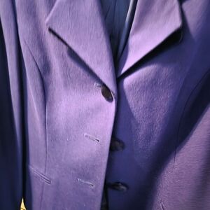 Kasper Deep Purple Suit Jacket